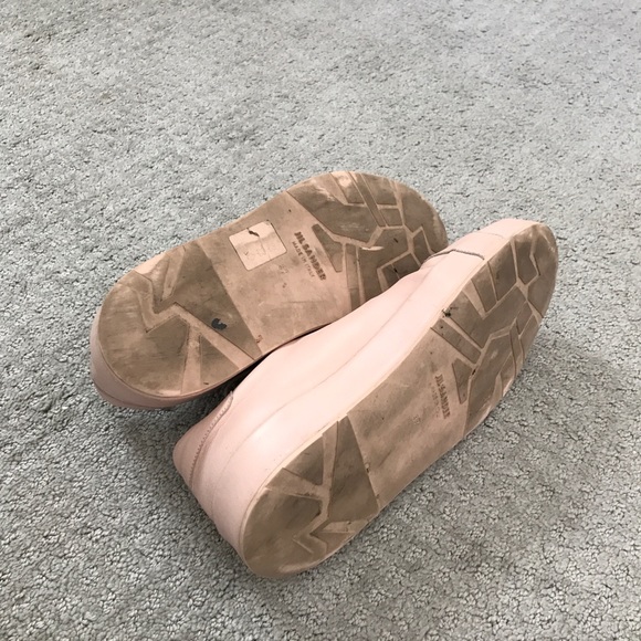 Jil Sander Pink Low Top Leather Sneakers - Picture 5 of 6